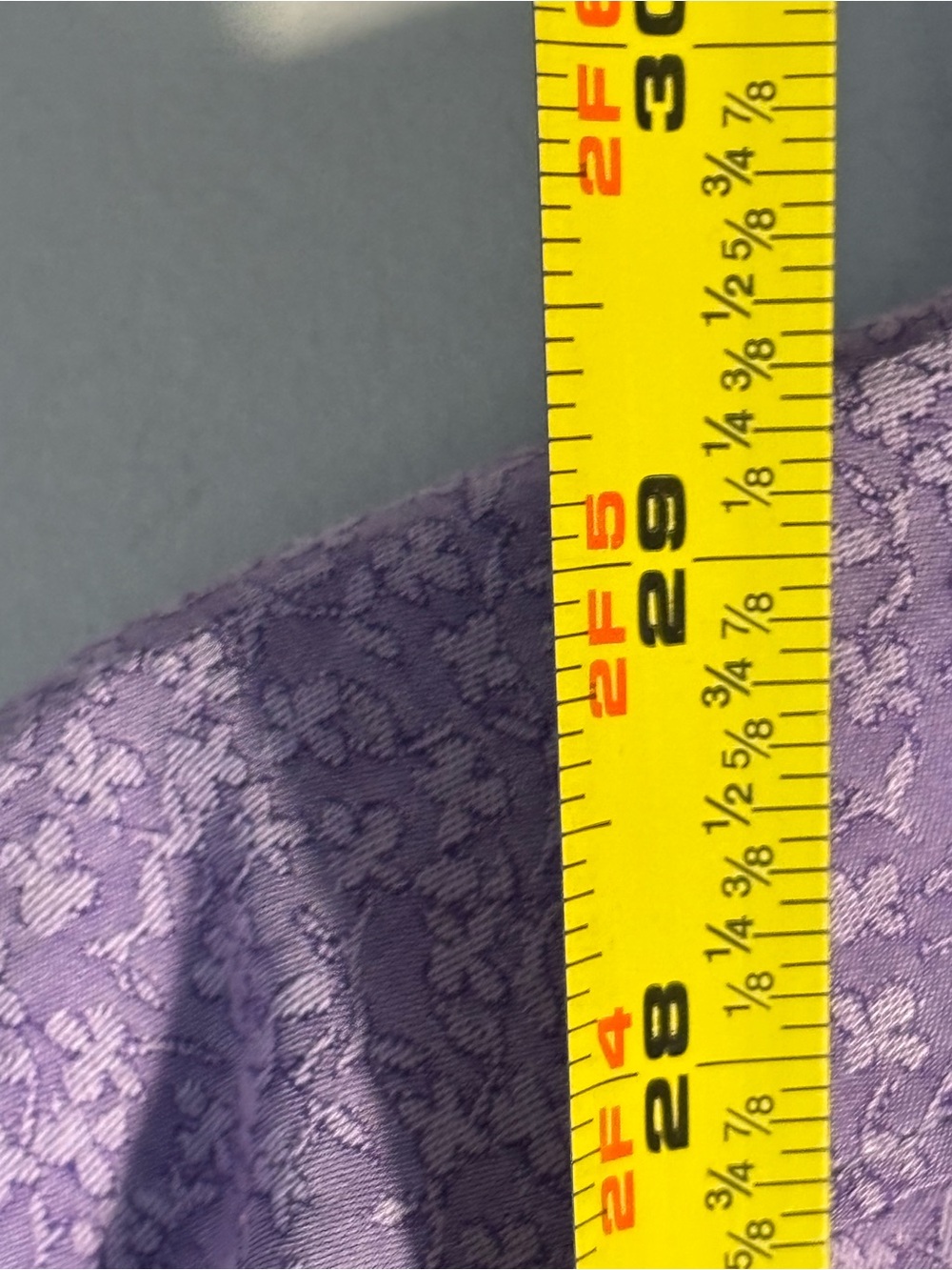 Robert Graham Button Down Shirt Mens XL Purple Floral Long Sleeve Flip Cuff - Picture 9 of 10
